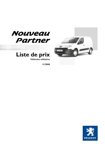 Nouveau Partner - Peugeot