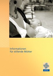 Informationen für stillende Mütter - Clemenshospital Münster