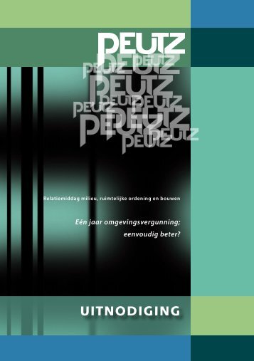 in het bijgevoegde programma - Peutz