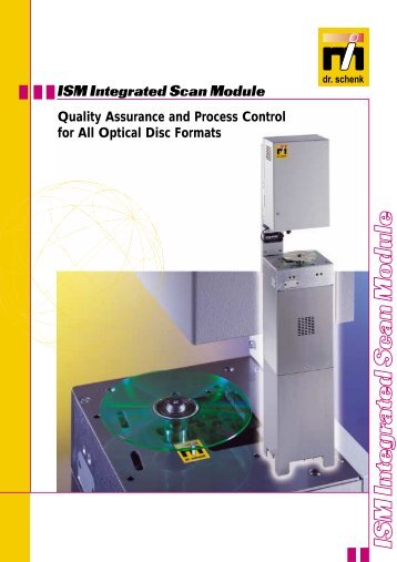 IN-LINE SCANNER FOR REWRITABLE OPTICAL MEDIA