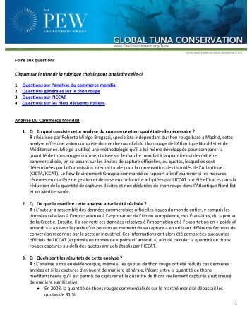 Foire aux questions (PDF)