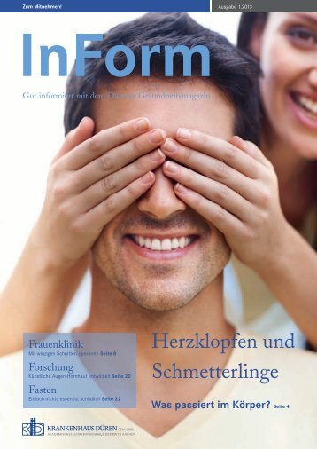 Inform - Gut informiert mit dem Dürener Gesundheitsmagazin, Ausgabe 1 2013