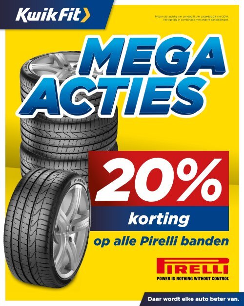 Kwik-fit folder 11 t/m 24 mei 2014