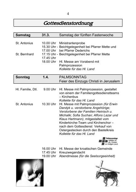 Pfarrblatt Nr. 5 -2012 - bei der Seelsorgeeinheit Pforzheim West