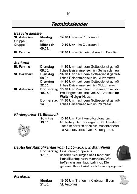 Pfarrblatt Nr. 7 -2012 - bei der Seelsorgeeinheit Pforzheim West