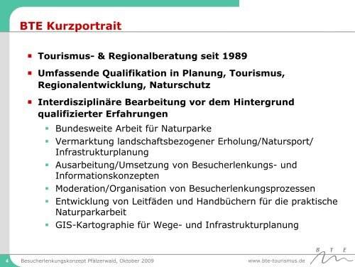 Besucherlenkungs- und Informationskonzept Naturpark PfÃ¤lzerwald