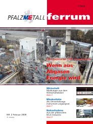 ferrum Ausgabe 2-2009 (614.22 kB) - PfalzMetall