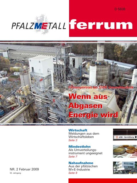 ferrum Ausgabe 2-2009 (614.22 kB) - PfalzMetall