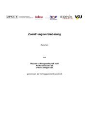 Zuordnungsvereinbarung - Pfalzwerke