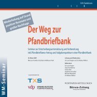 Pfandbriefbank - Verband deutscher Pfandbriefbanken