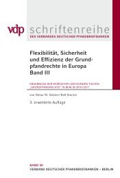 FlexibilitÃ¤t, Sicherheit und Effizienz der Grundpfandrechte in Europa ...