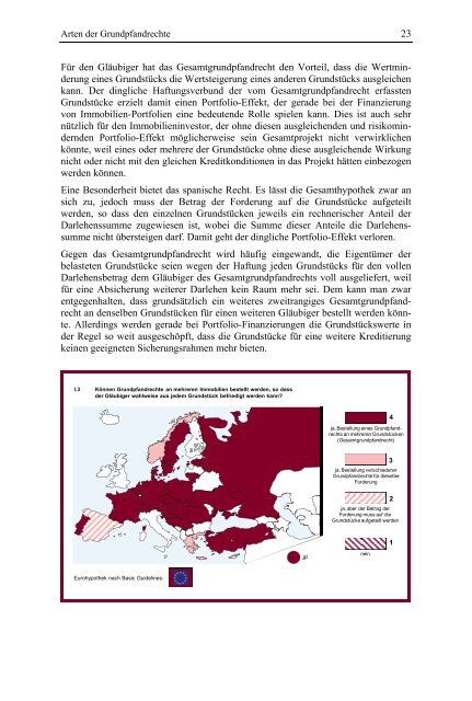 FlexibilitÃ¤t, Sicherheit und Effizienz der Grundpfandrechte in Europa ...