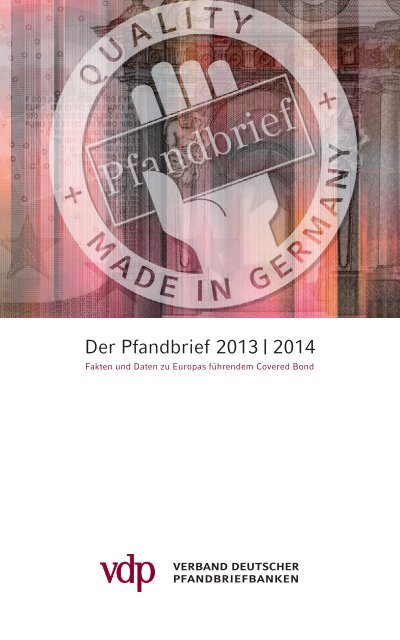 Fact Book Pfandbrief - Verband deutscher Pfandbriefbanken