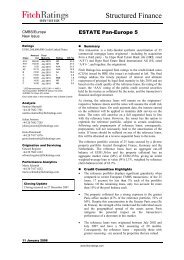 New Issue Report - Fitch Ratings - Deutsche Pfandbriefbank AG