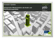 Investor update - Deutsche Pfandbriefbank AG