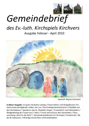 Ausgabe Februar - April 2010 - Website Pfarramt Kirchvers