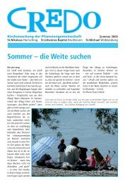 Credo Sommer 2009 - Pfarrei-breitbrunn.de