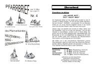 Pfarrbrief 4-2011.pdf - der Pfarrei Hauzenberg