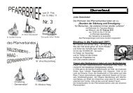 Pfarrbrief 3-2011.pdf - der Pfarrei Hauzenberg