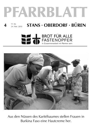 STANS Â· OBERDORF Â· BÃREN - Pfarrei Stans