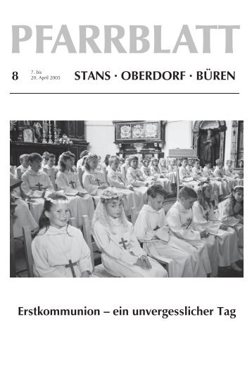 STANS Â· OBERDORF Â· BÃREN - Pfarrei Stans