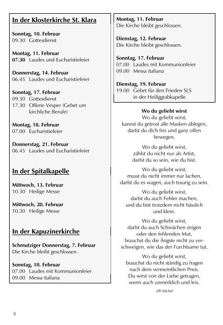 Pfarrblatt Nr. 04 /13 (3.10 MB) - Pfarrei Stans