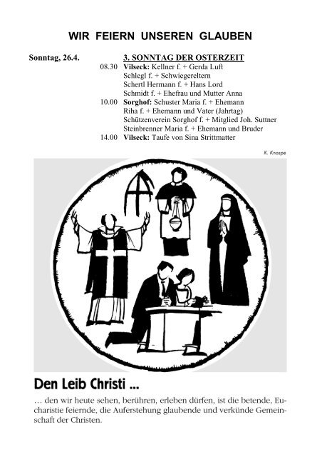 Pfarrbrief 09 f HP - Katholische Pfarrei Vilseck St. Ägidius