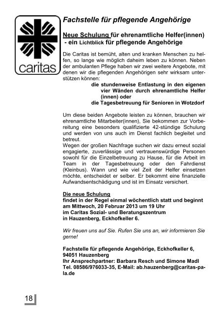 Nr. 6/2012 Ihr Pfarrbrief - Willkommen