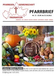 Pfarrbrief 11 12 - pfarreiengemeinschaft-trierweiler.de