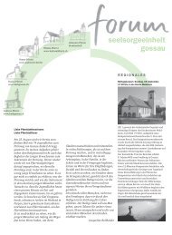 Ausgabe 13/2013 - Pfarreiforum