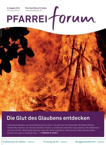 Die Glut des Glaubens entdecken - Pfarreiforum