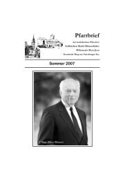 Pfarrbrief 2007-08-05.p65 - Pfarrgemeinde Aufkirchen