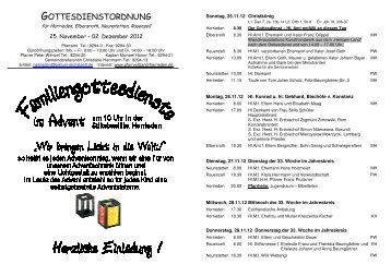 02.12.2012 (pdf) - Katholischer Pfarrverband Herrieden