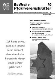 Ausgabe als PDF herunterladen - Evangelischer Pfarrverein in ...