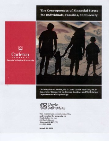 Download the Carleton University Report (PDF). - Doyle Salewski Inc