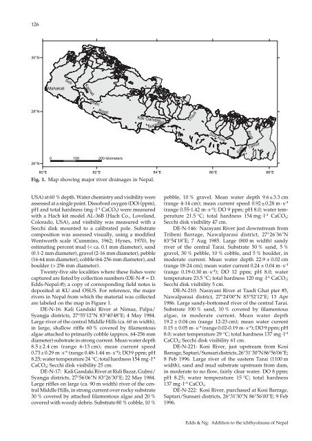 Additions to the ichthyofauna of Nepal, with a redescription of ...