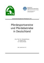 2011 SEB Pferdesport Endbericht - Verband der Pferdesportvereine ...