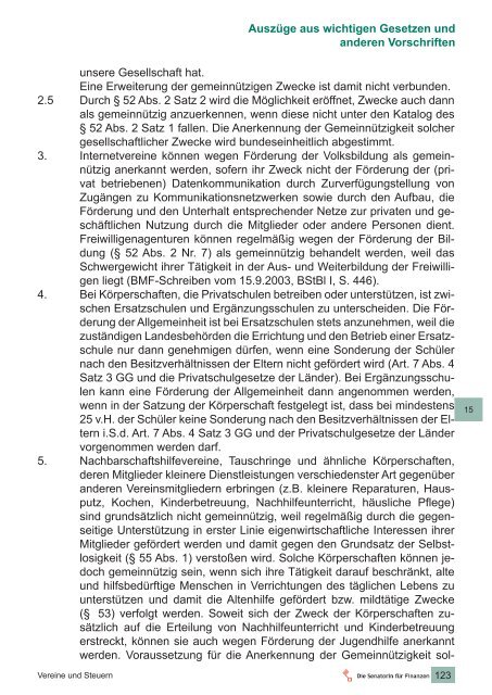 Vereine und Steuern - Landessportbund Bremen e.V.