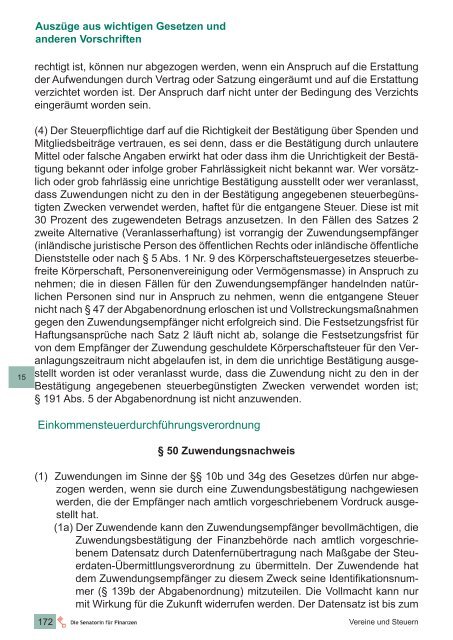 Vereine und Steuern - Landessportbund Bremen e.V.