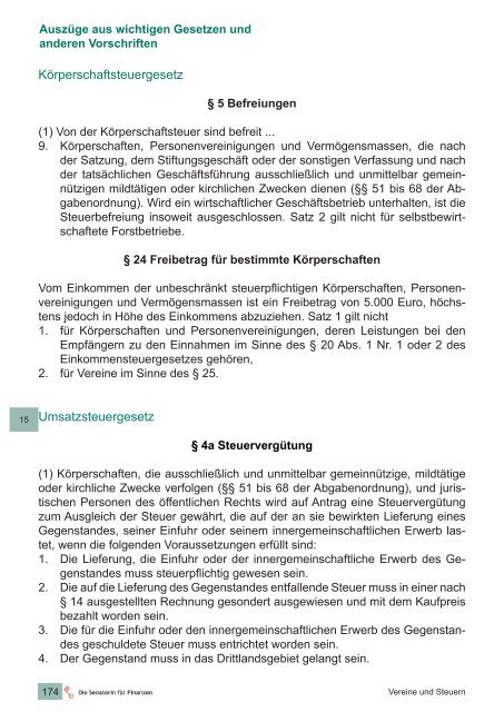 Vereine und Steuern - Landessportbund Bremen e.V.