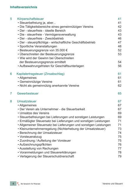 Vereine und Steuern - Landessportbund Bremen e.V.