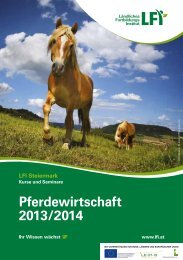 1 Pferdewirtschaft 2013/2014 - Pferdezucht Austria
