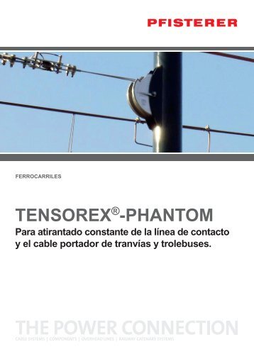 TENSOREX -PHANTOM - Pfisterer