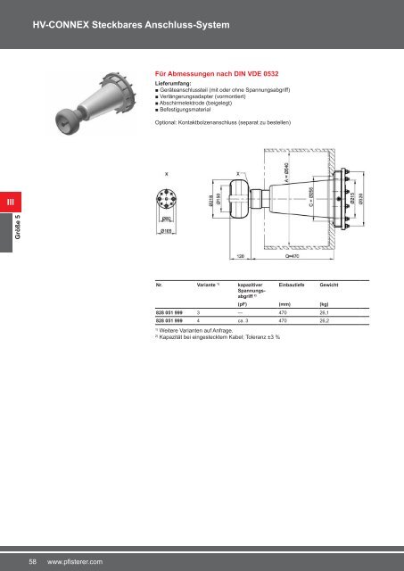 Katalog Kabelsysteme HV DE 2012 - Pfisterer