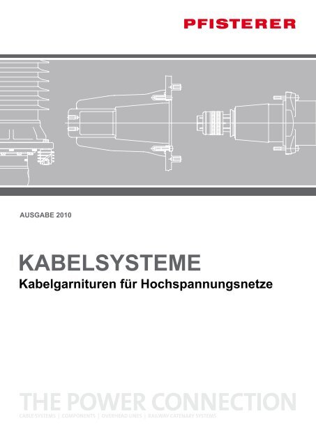 KABELSYSTEME - Pfisterer