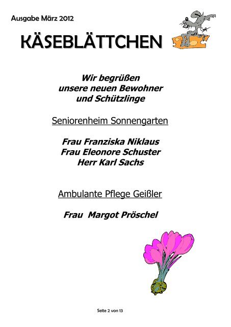 MÃ¤rz 2012 - Pflegedienste-geissler.de
