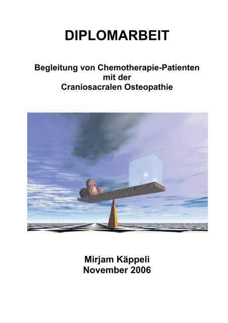 Begleitung von Chemotherapie Patienten mit der Craniosacralen ...