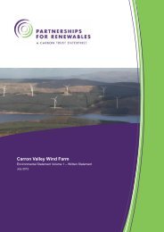 ES Vol 1 Written Statement - Partnerships for Renewables