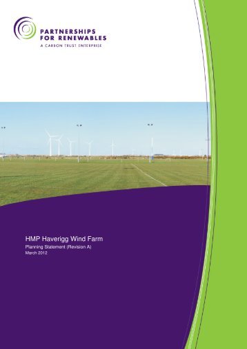 HMP Haverigg Wind Farm - Partnerships for Renewables