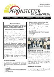 Mitteilungsblatt Nr. 46 vom 14.11.2013 - Pfronstetten